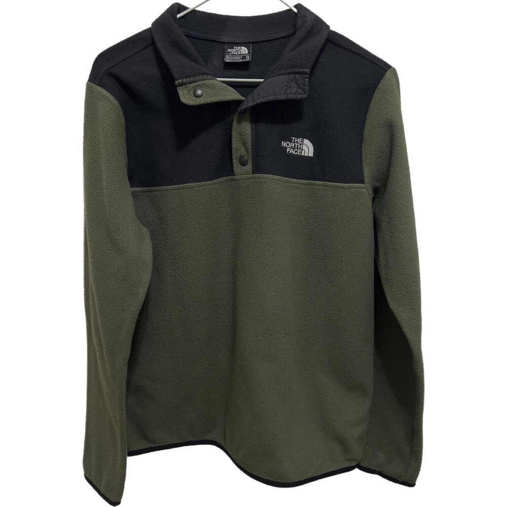 K5054 The North Face 1/4 Snaps Long Sleeve Fleece Pullover